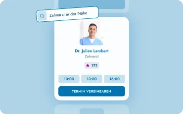 Doctena-Patientenportal: hilft Praxen, online gefunden und von neuen Patienten gebucht zu werden